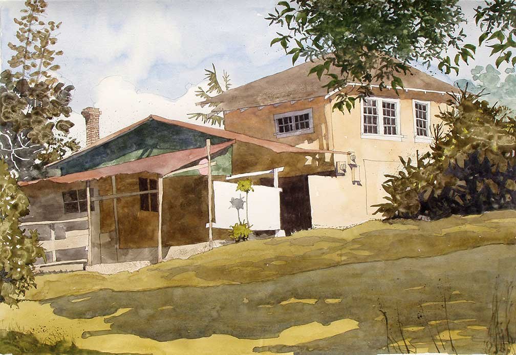 Artist in Residence-watercolor $1,900