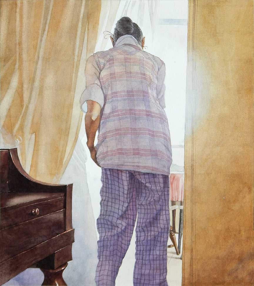 Phoebe Goes to the Light-watercolor	NFS