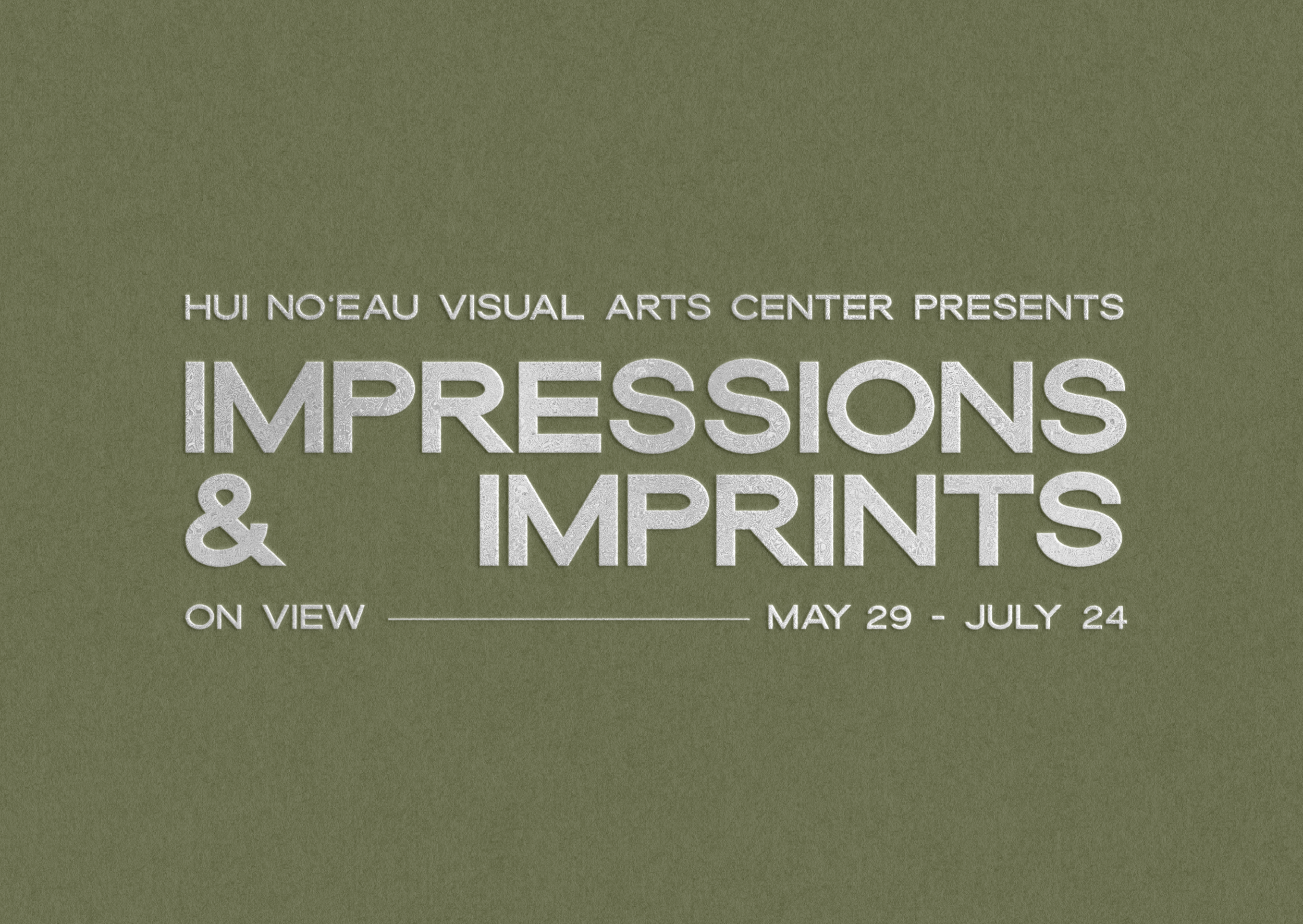Impressions &amp; Imprints 2026 Opening Reception