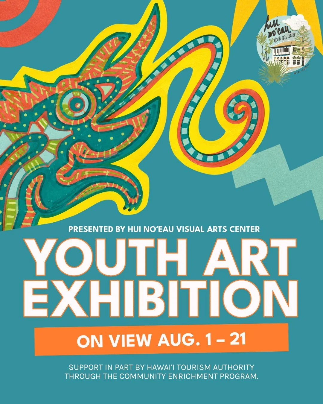 🎨 Summer creativity is taking over the gallery!

This unique exhibition showcases the work of 250+ youth participating in the Hui&rsquo;s summer arts programming. The result is an explosion of vibrant creativity that features the extraordinary possi