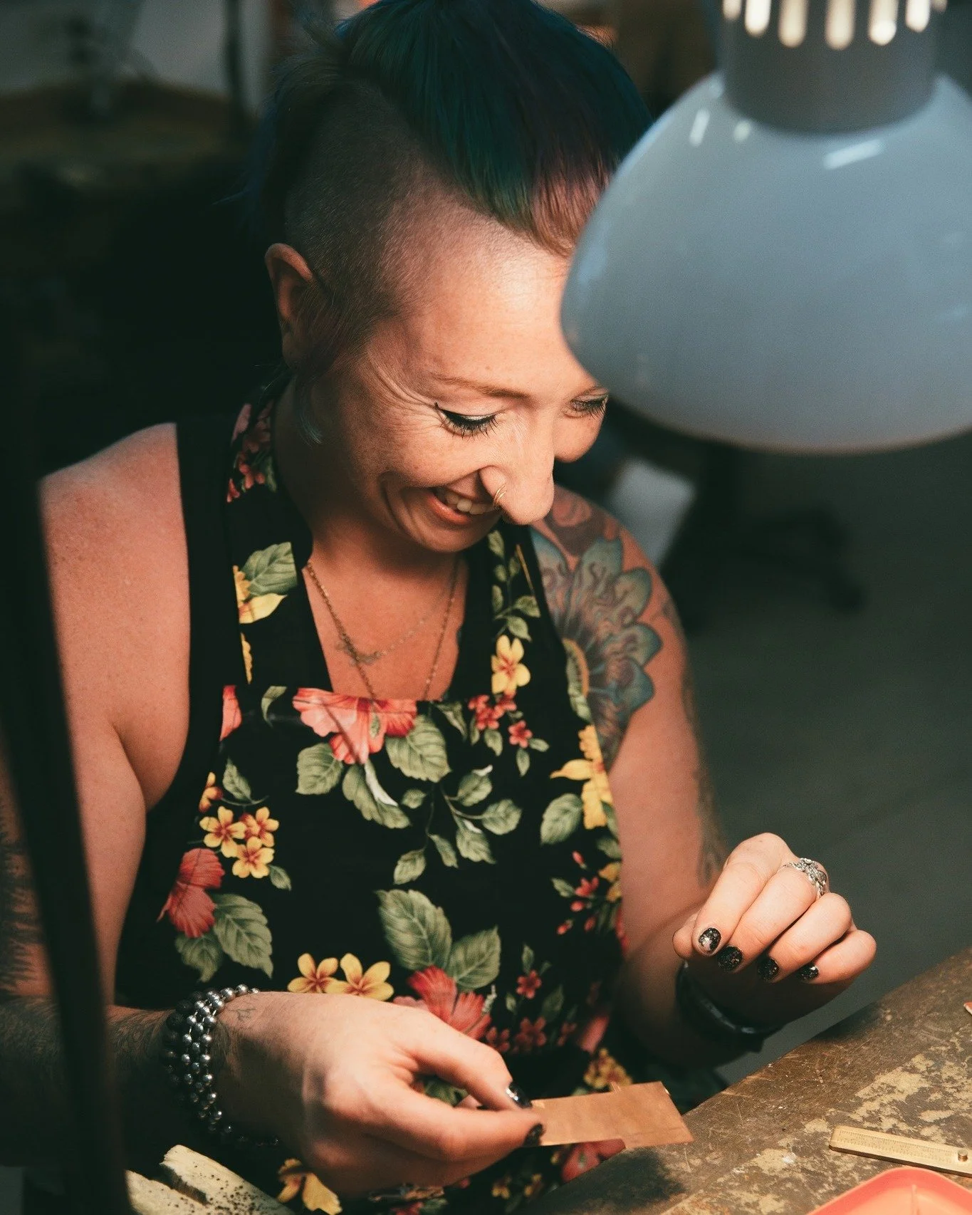 ✨ Ready to make your own jewelry?

Learn the fundamentals of metalsmithing in Beginning Jewelry Fabrication &ndash; Level 1 with instructor @robertaannjewelry 

From soldering and sawing to stone setting and polishing, you'll create your own wearable