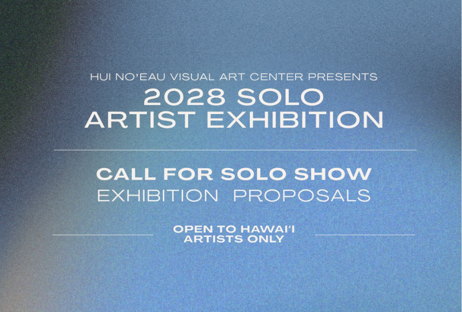 CALL FOR 2028 SOLO EXHIBITION PROPOSALS