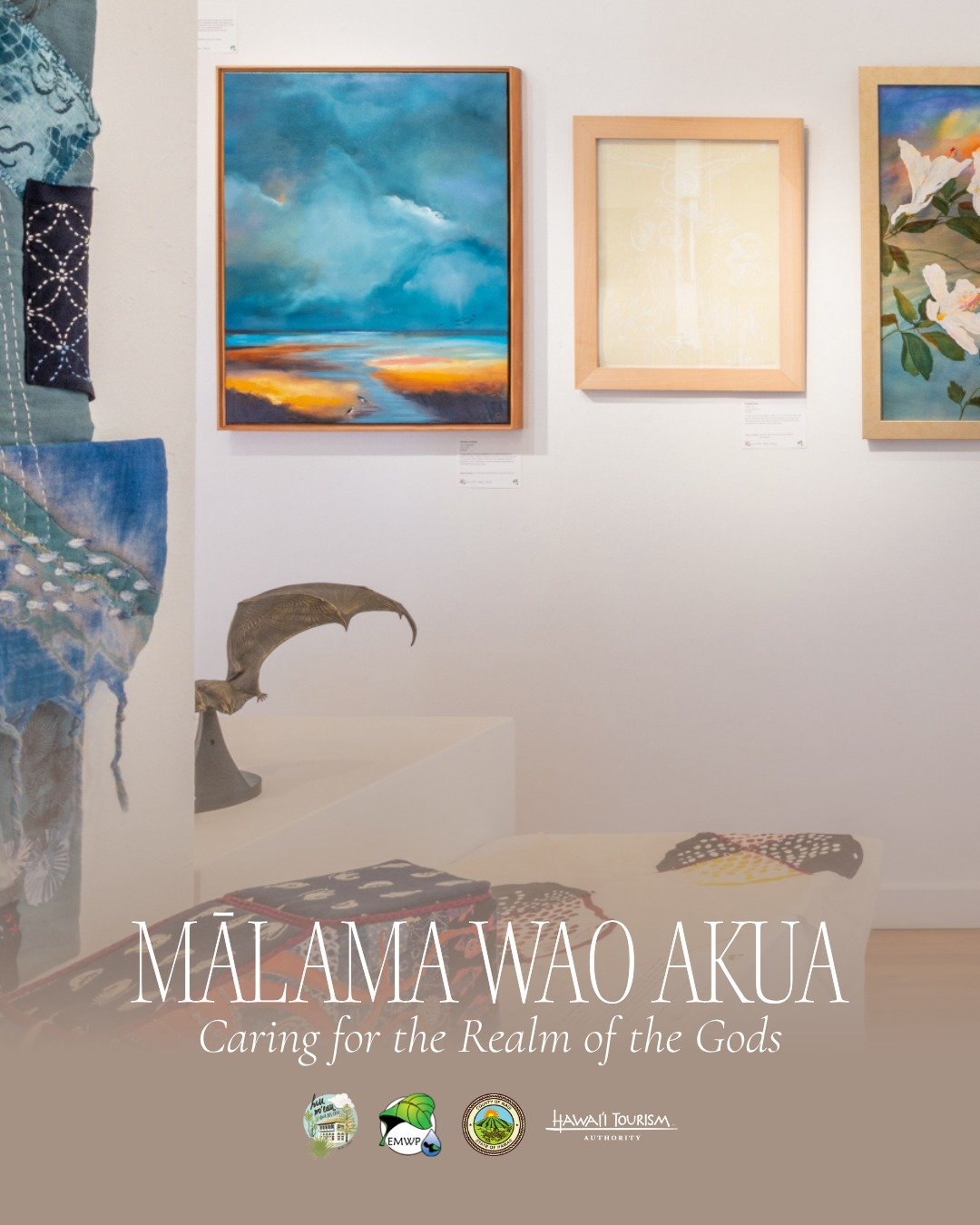 ONE MORE WEEK to explore Mālama Wao Akua! 🌱❤

Glass, printmaking, photography, sculpture, jewelry, and so much more! Here&rsquo;s just a small peek at some of the incredible artwork featured in this year&rsquo;s exhibition, celebrating the native sp