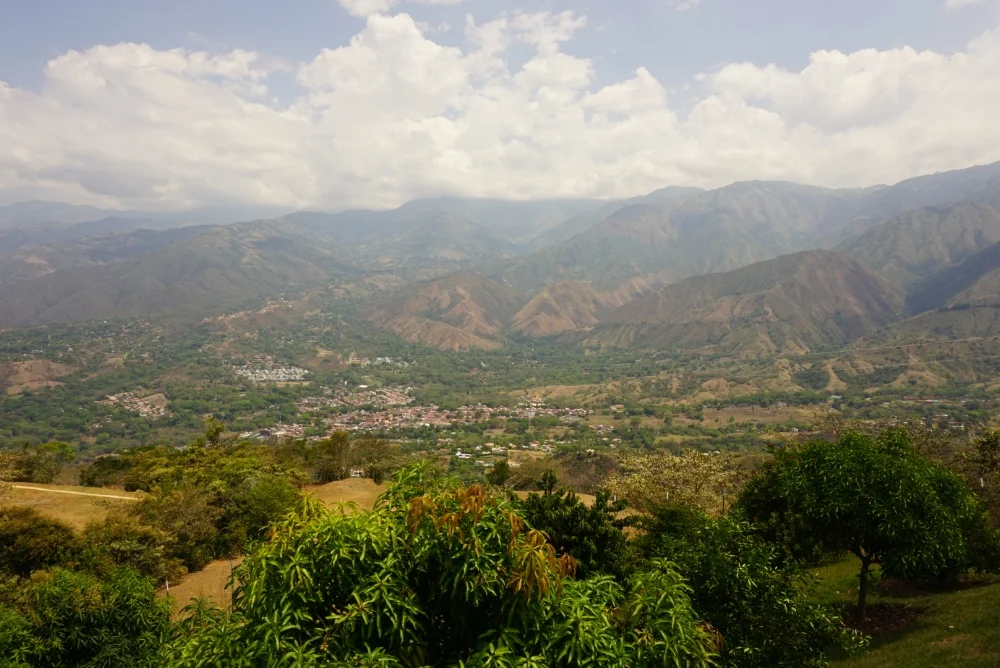 The view from the my family's country house in San Jerónimo, Antioquia. 
