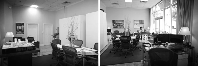 This space was previously a leasing office.