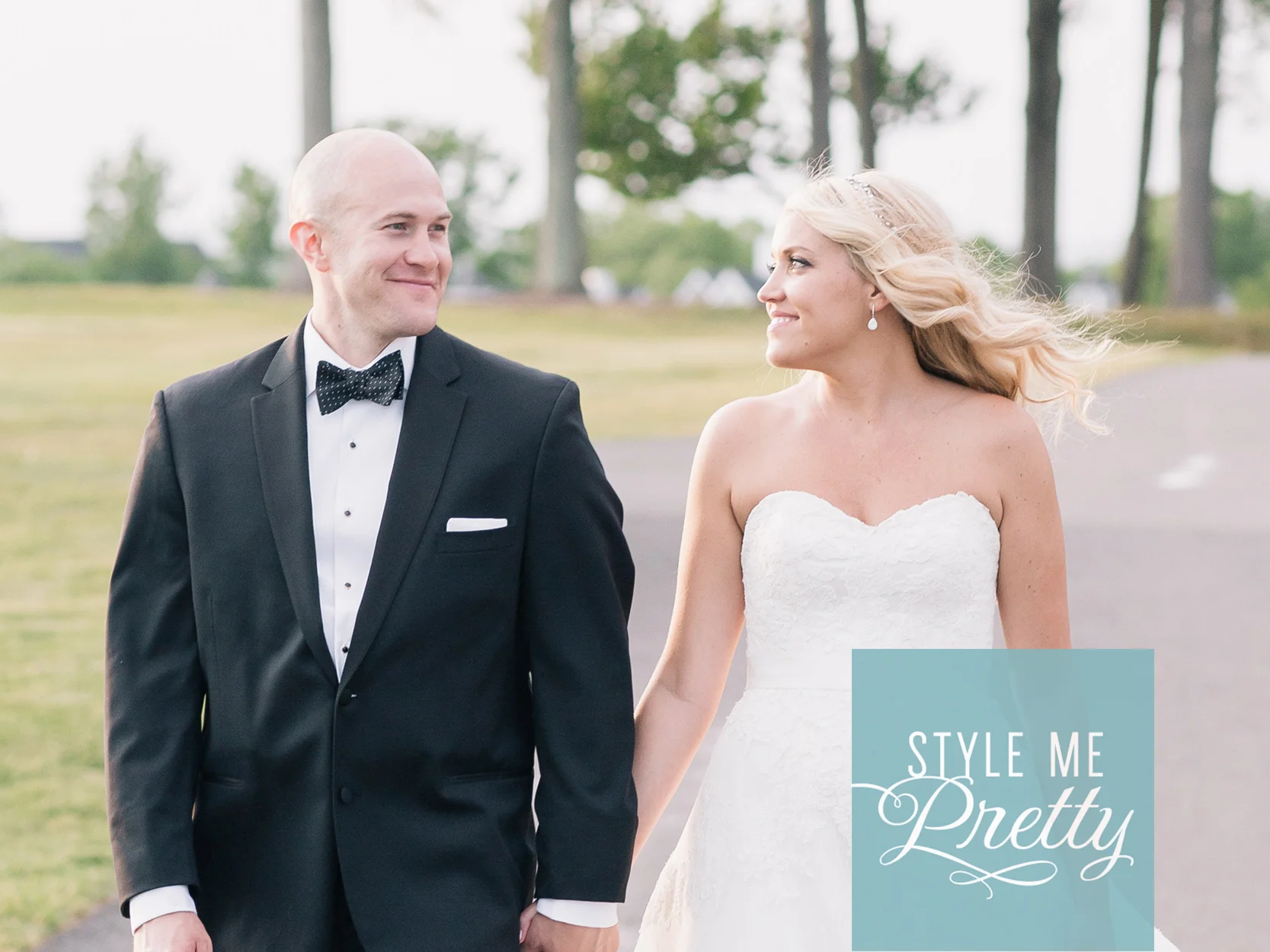 STYLE ME PRETTY: CLASSIC NATIONAL GOLF CLUB WEDDING