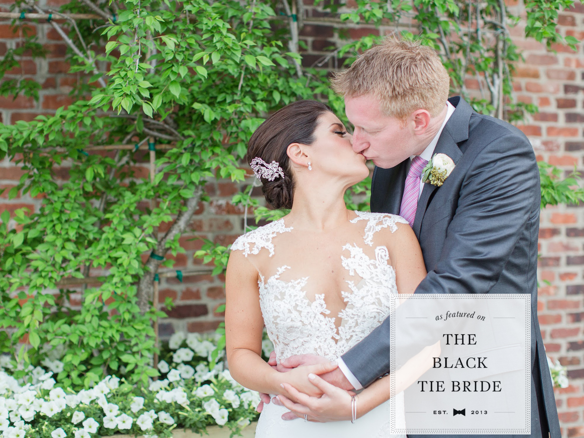 THE BLACK TIE BRIDE: CHIC NEW JERSEY WEDDING