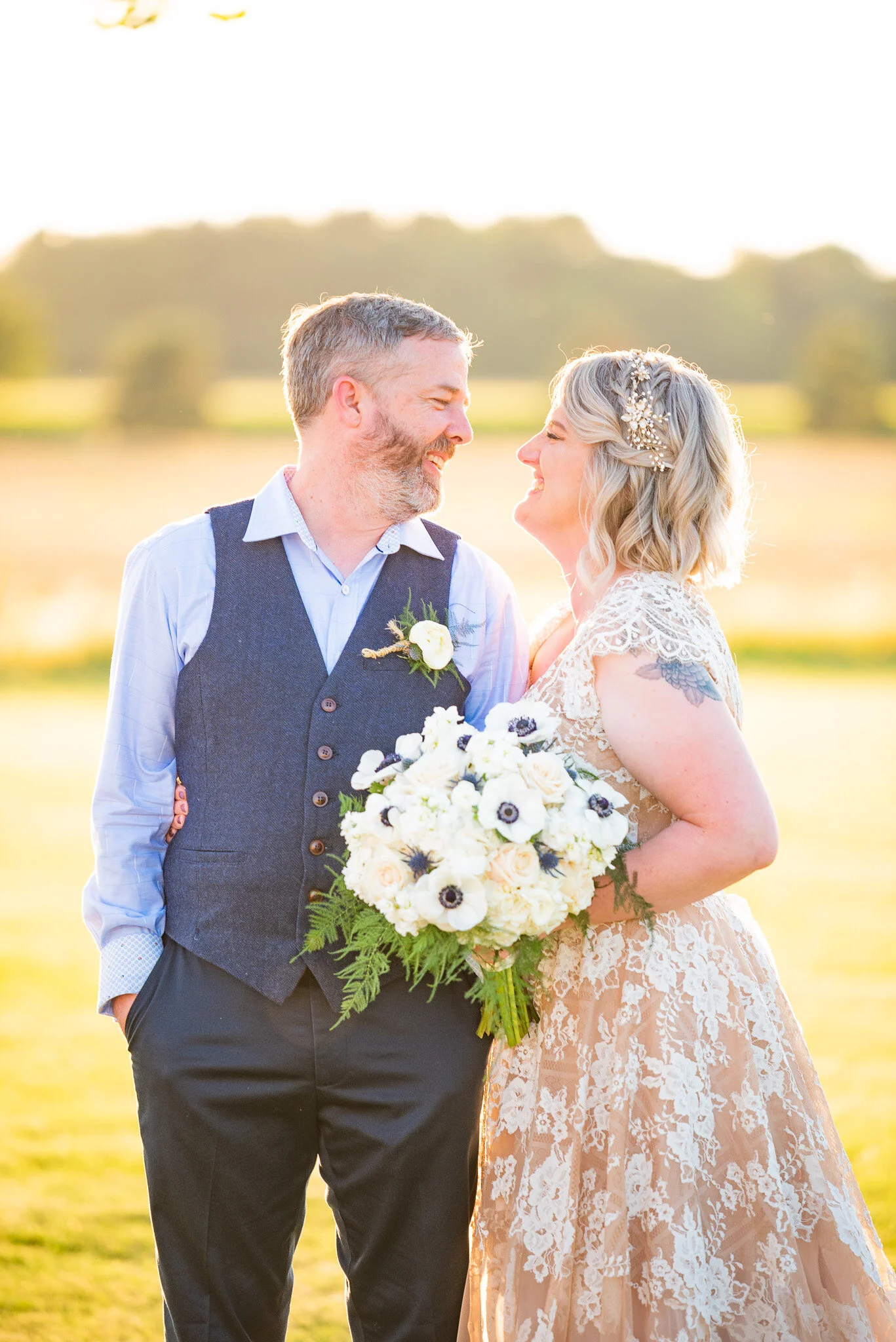 Julie and Jeff | The Rustic Barn at Prairie Gardens Wedding in Burlington, WI