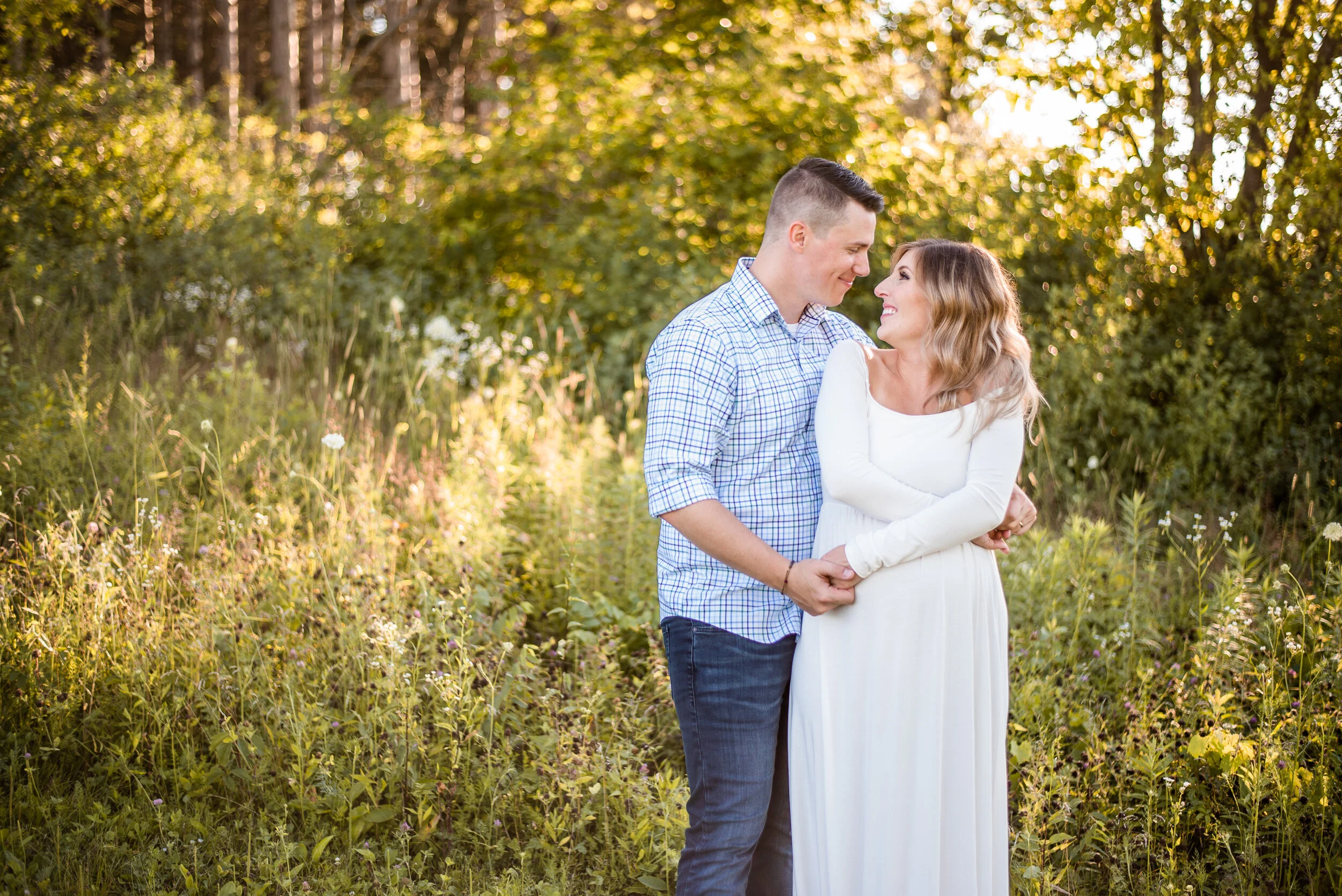 Mel + Justin | Waukesha Maternity Session