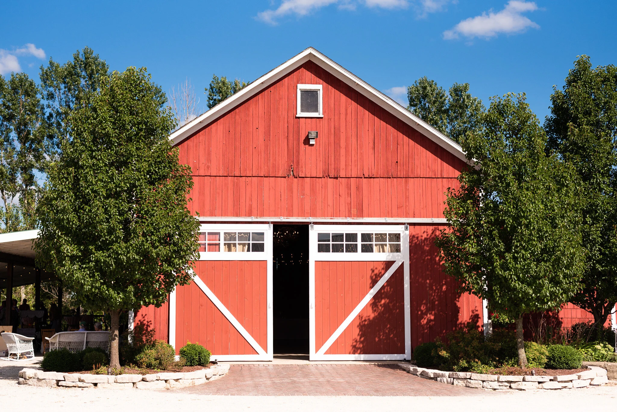 The Rustic Barn at Prairie Gardens - Burlington, Wisconsin Barn Wedding Venue