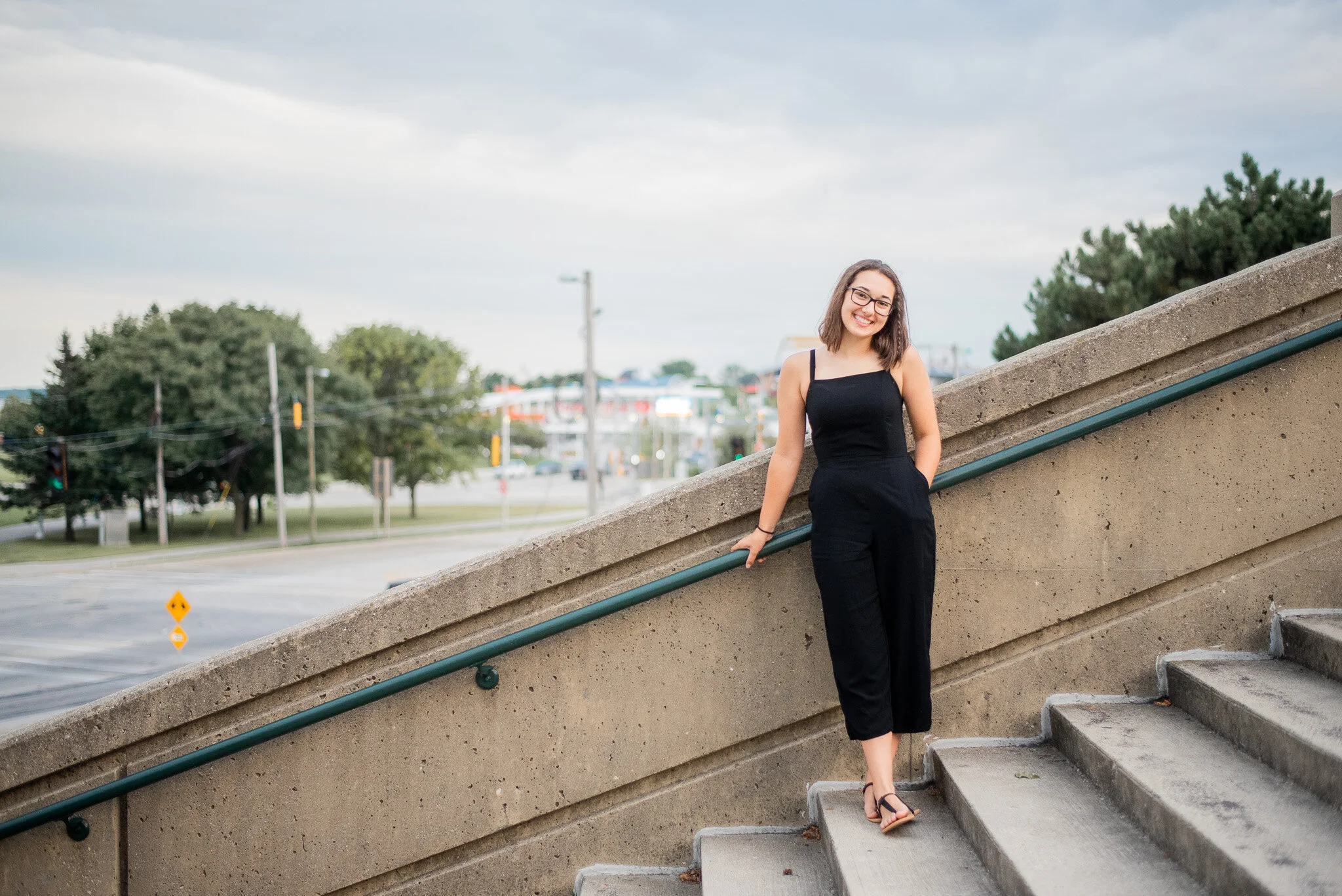 Jaylen - Milwaukee Senior Pictures by the Milwaukee Art Museum 