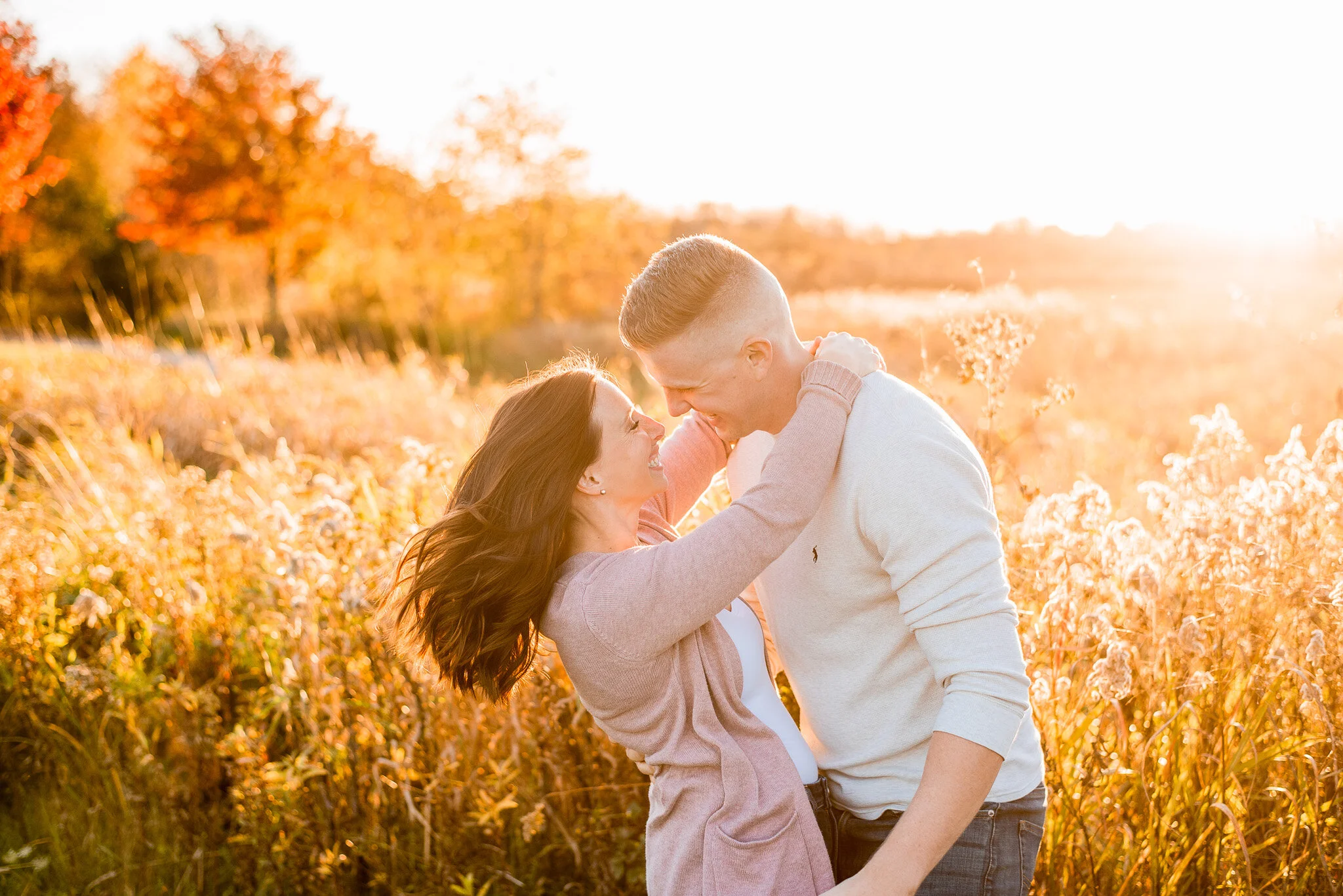 Sarah and Josh | Fall Engagement Photos in Waukesha, Wisconsin