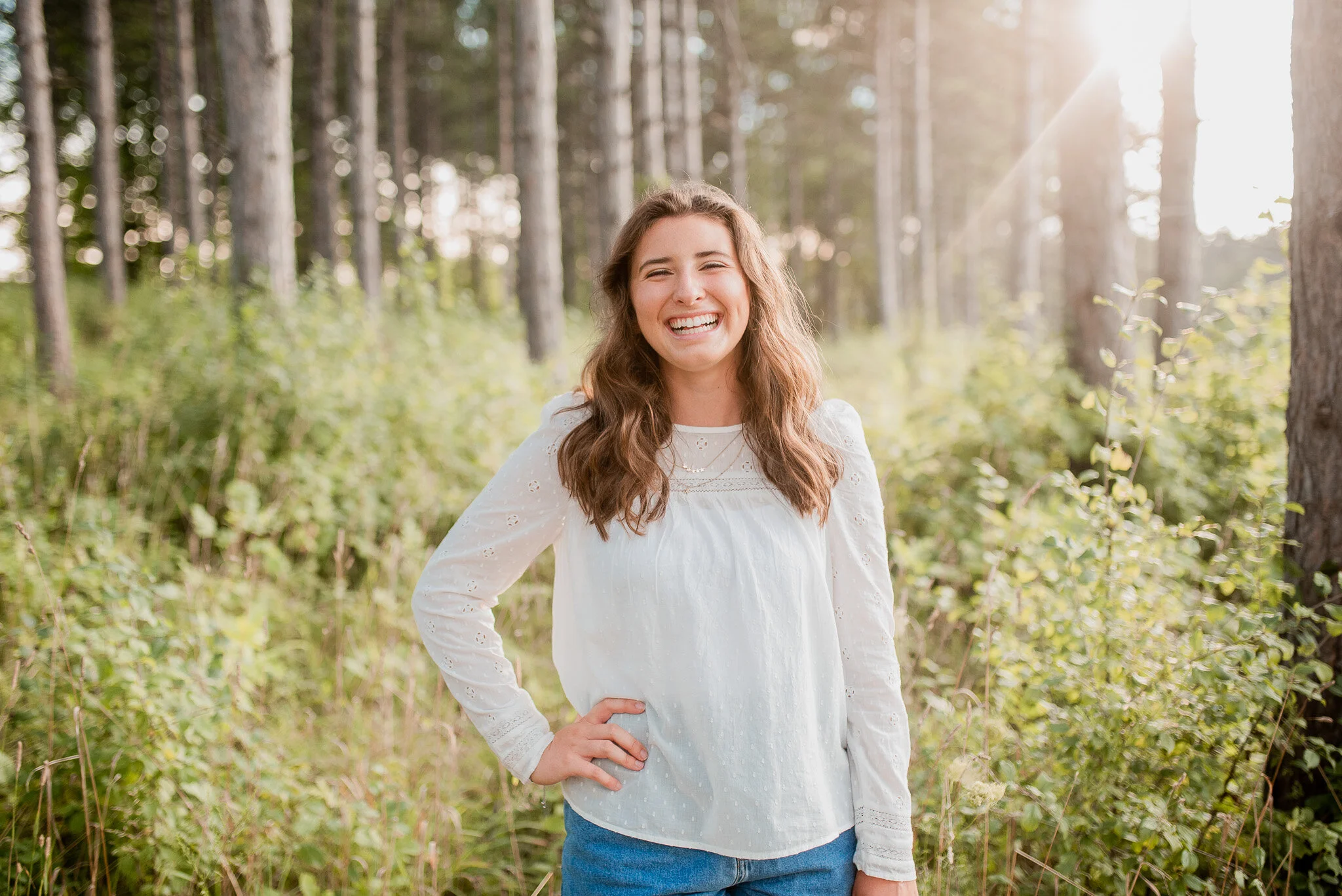 Jacque | Waukesha Senior Pictures at Retzer Nature Center