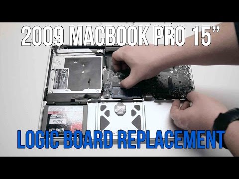 2009 Macbook Pro 15" A1286 Logic Board Replacement