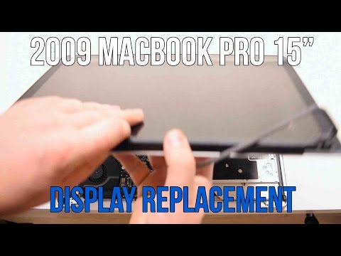 2009 Macbook Pro 15" A1286 LCD Assembly Replacement