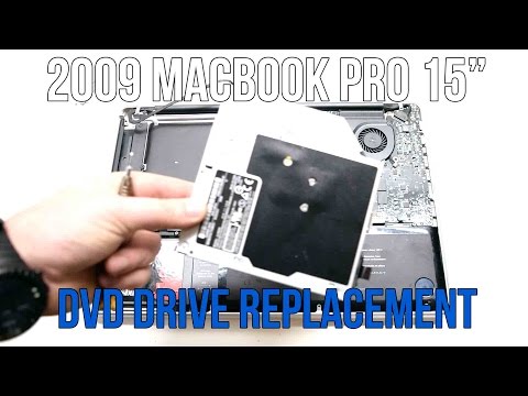 2009 Macbook Pro 15" A1286 DVD Drive Replacement