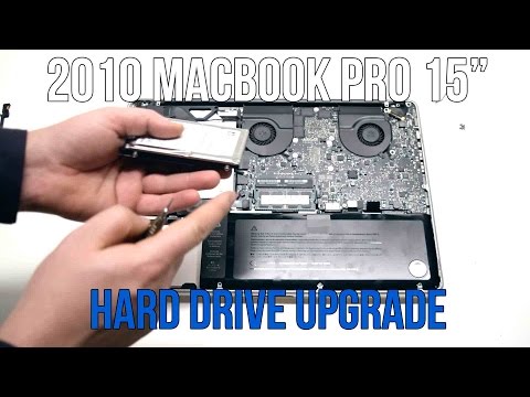 2010 Macbook Pro 15" A1286 Hard Drive Upgrade