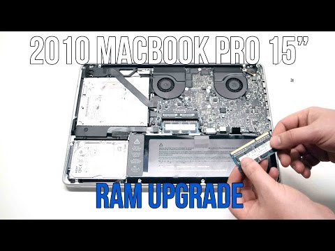 2010 Macbook Pro 15" A1286 RAM Upgrade