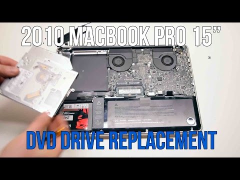 2010 Macbook Pro 15" A1286 DVD Drive Replacement