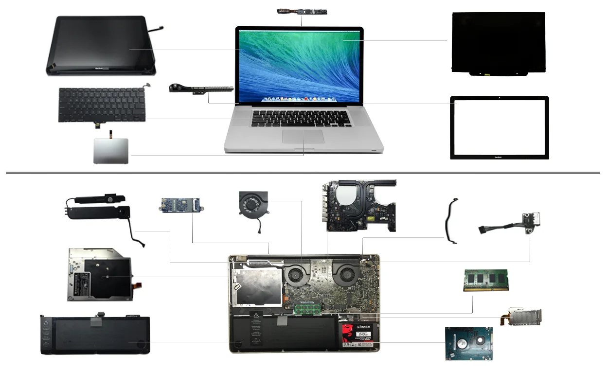 17" Macbook Pro 2010 (A1297)