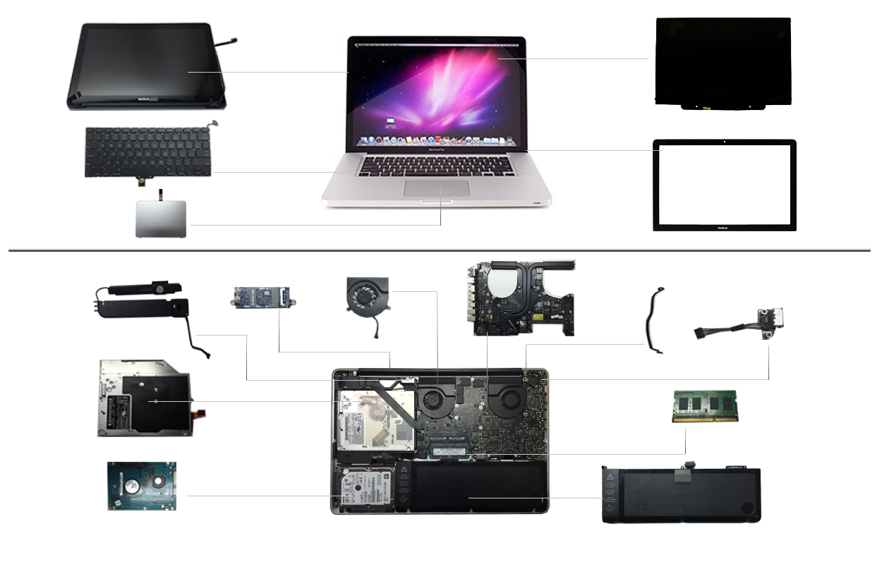 15" Macbook Pro 2012 (A1286)