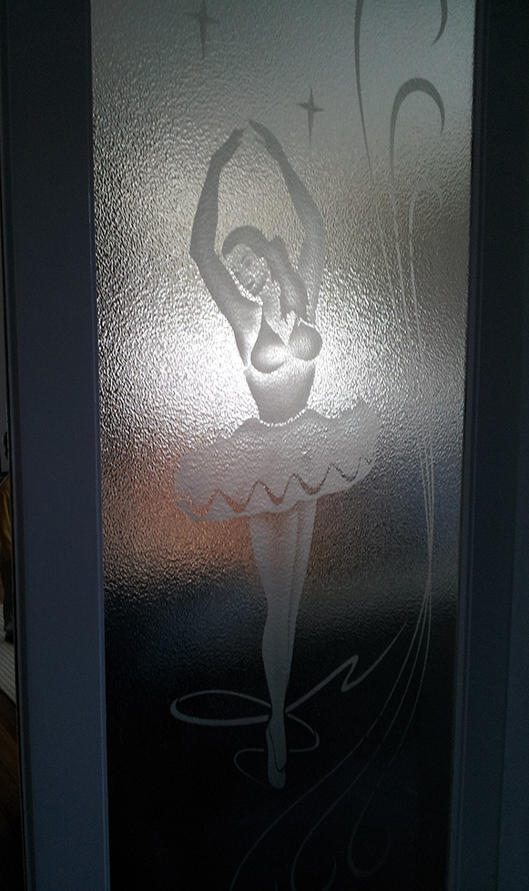 Ballerina door panel design