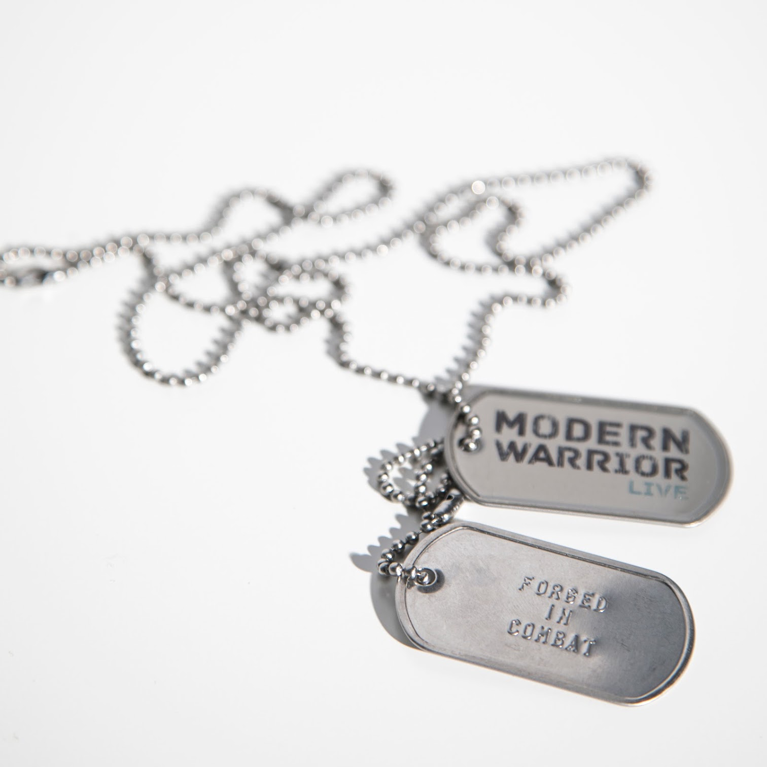 embossed dog tags
