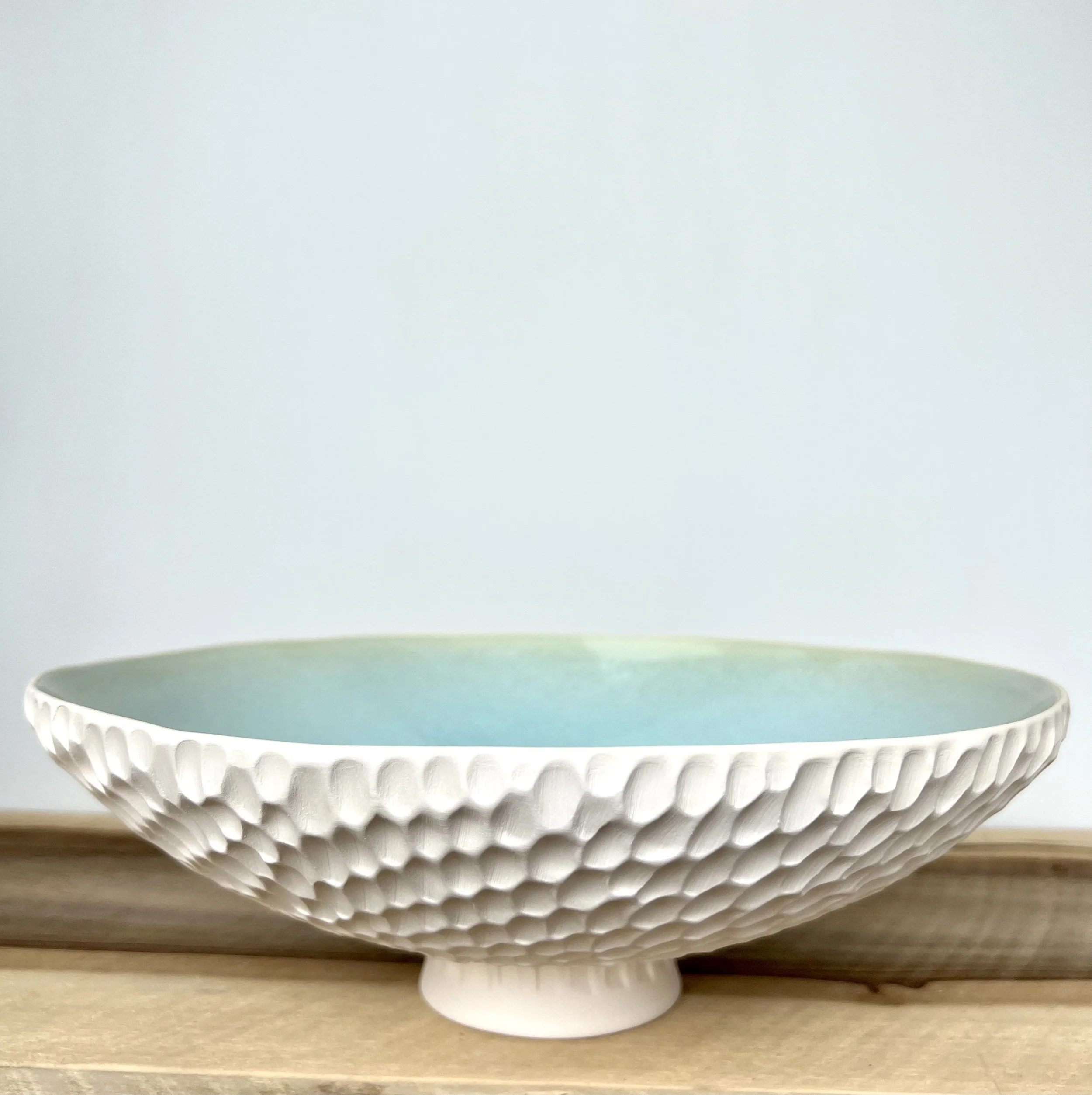 Anemone Medium Bowl in Seafoam