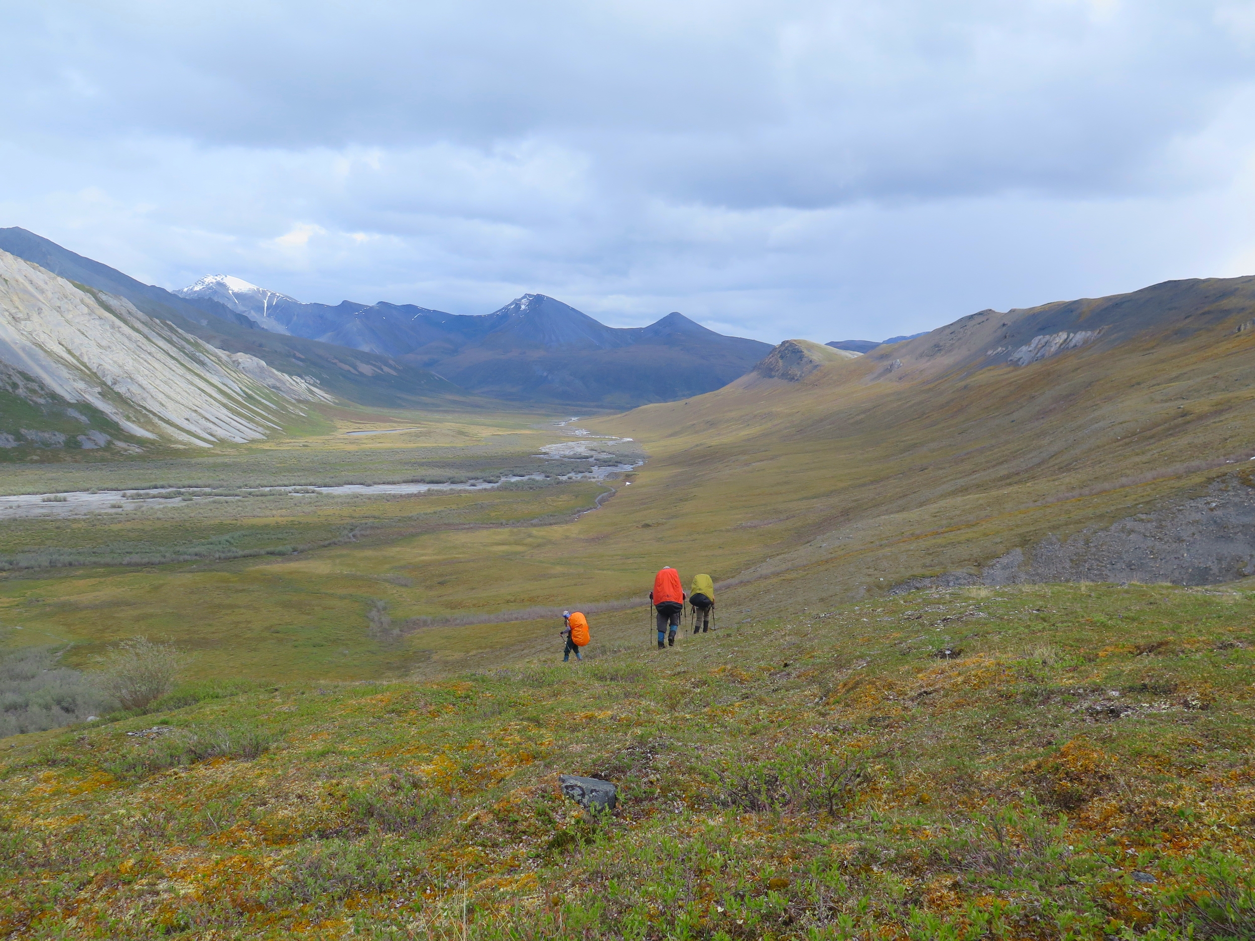 Descending towards Red Sheep Creek