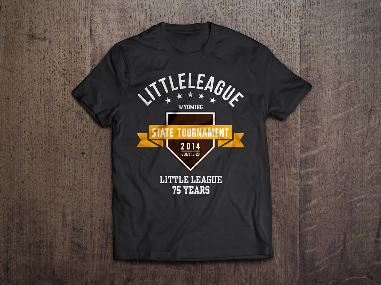 baseball little league tournament vector illustration t-shirt