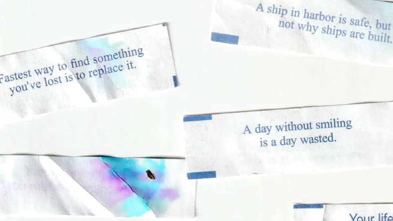 A Few Fortunes for Thought, 9.26.18