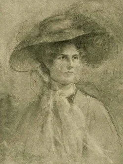 Miss Willmott, pastel, Mantovani gutti.