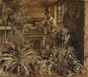 the head gardener, william henry hunt, the courtauld.