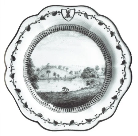 Frog service plate, the state hermitage museum, st. petersburg, 9113.