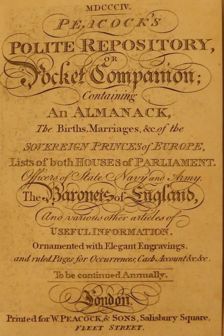 Typical first page from 1804 edition.