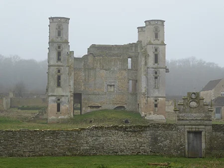 Wothorpe from the public footpath, Feb 2019