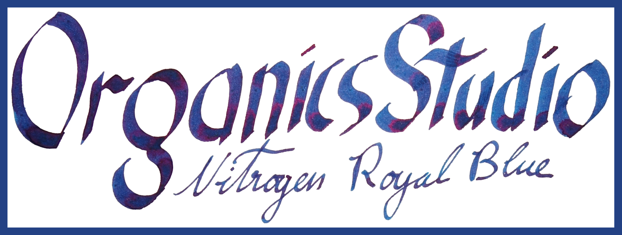 Ink Review: Organics Studio Nitrogen Royal Blue — Macchiato Man