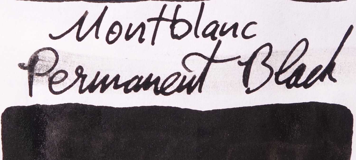 Blackest Black Ink, Fountain Pen Ink Review 
