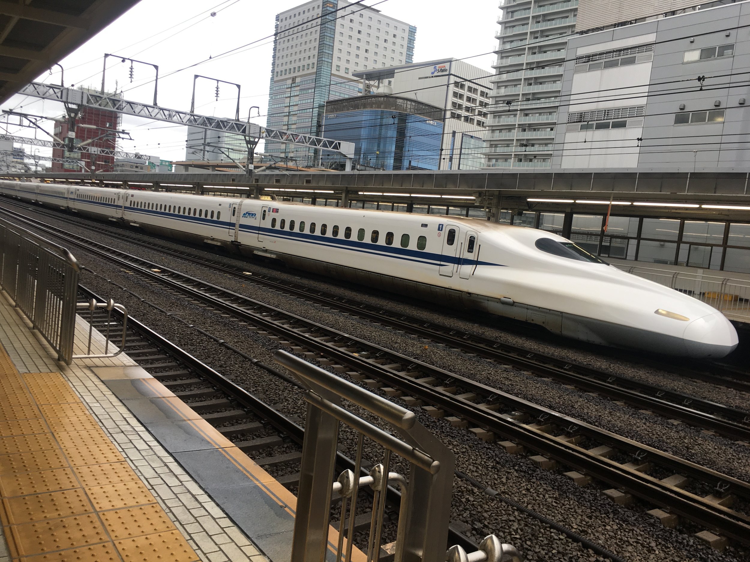 Shinkansen (Bullet Train) in Shizuoka