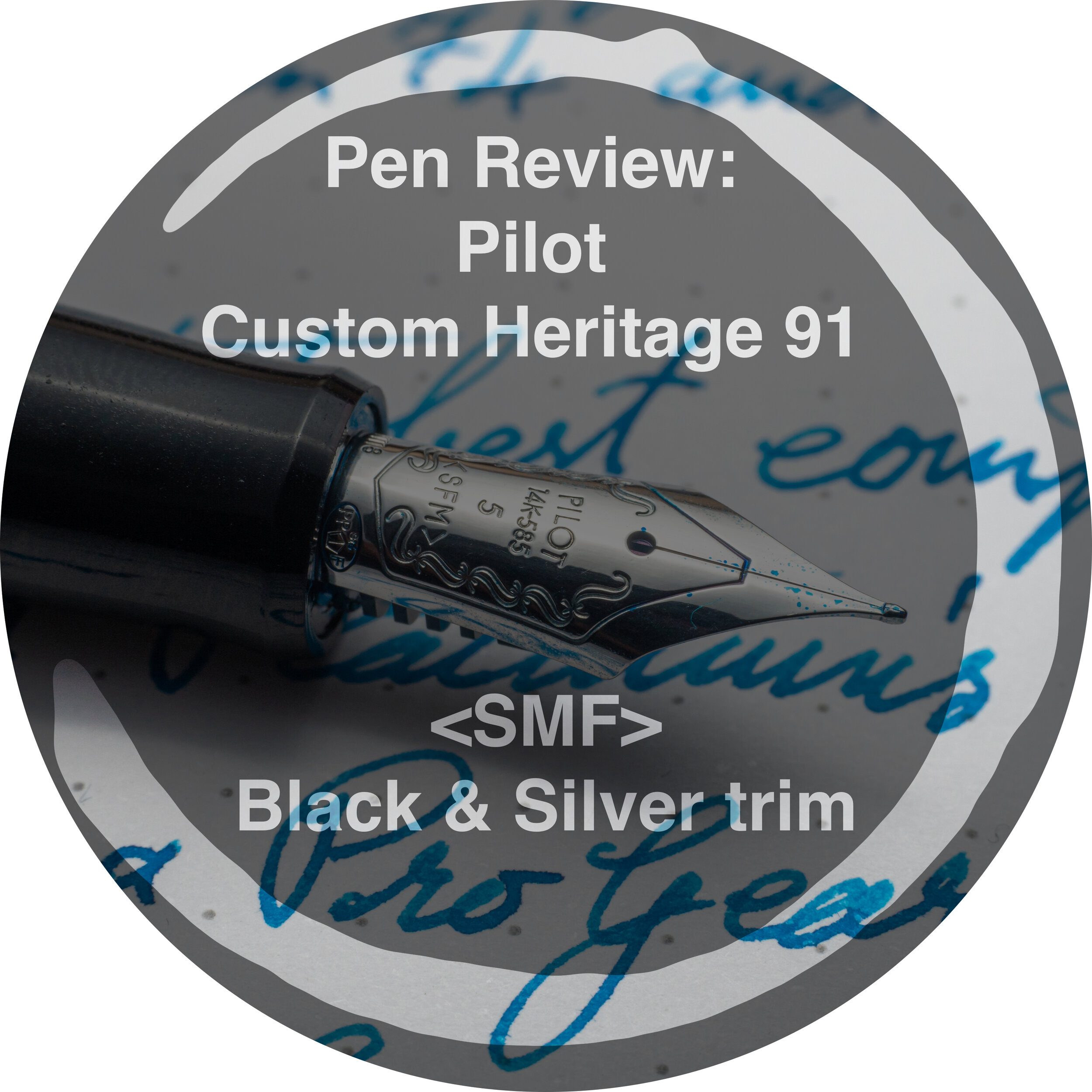 F M B Pilot NAMIKI Custom 74 Fountain Pen Dark Blue #5 14K Brand Japan EF