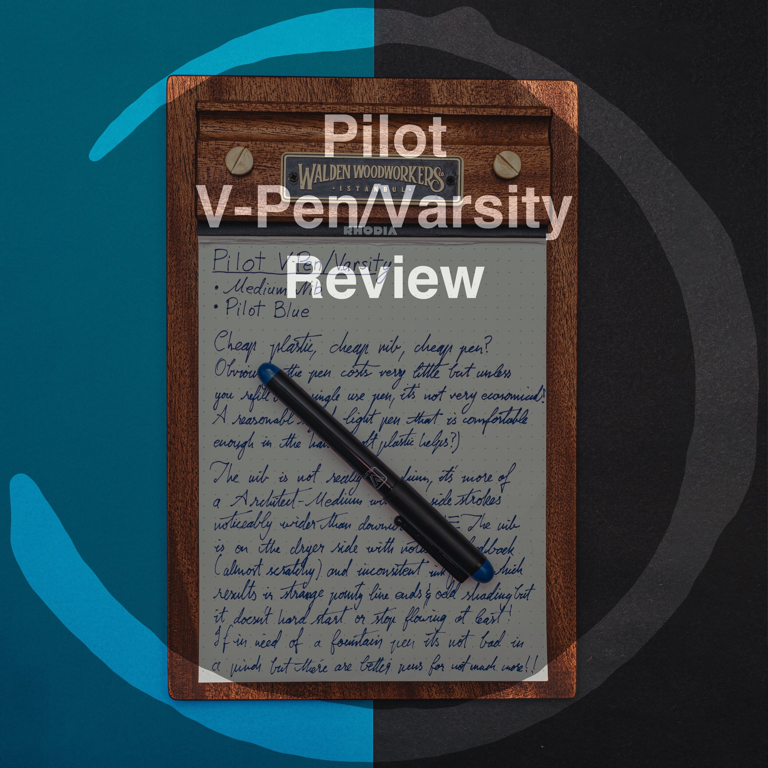 Pen Review: Pilot V-Pen — Macchiato Man