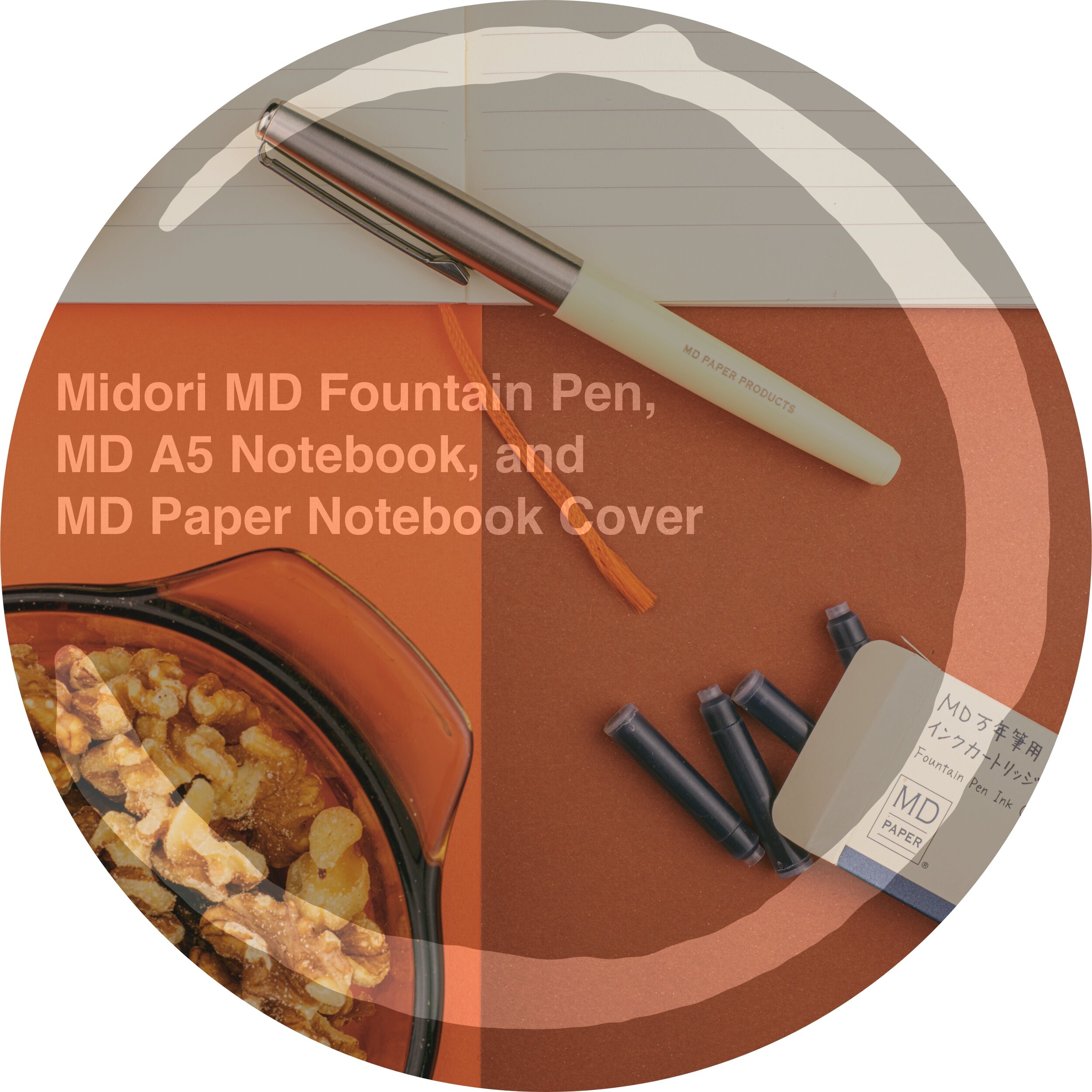 Pen and Notepad Review: Midori MD Fountain Pen, MD A5 Notebook, and MD  Paper Notebook Cover — Macchiato Man