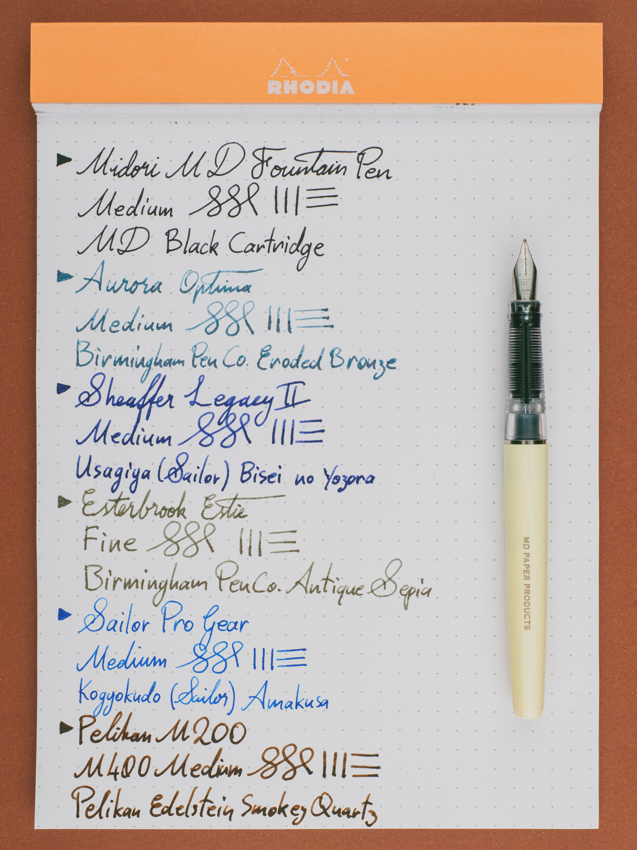 Midori MD Notebook Review — Mountain of Ink