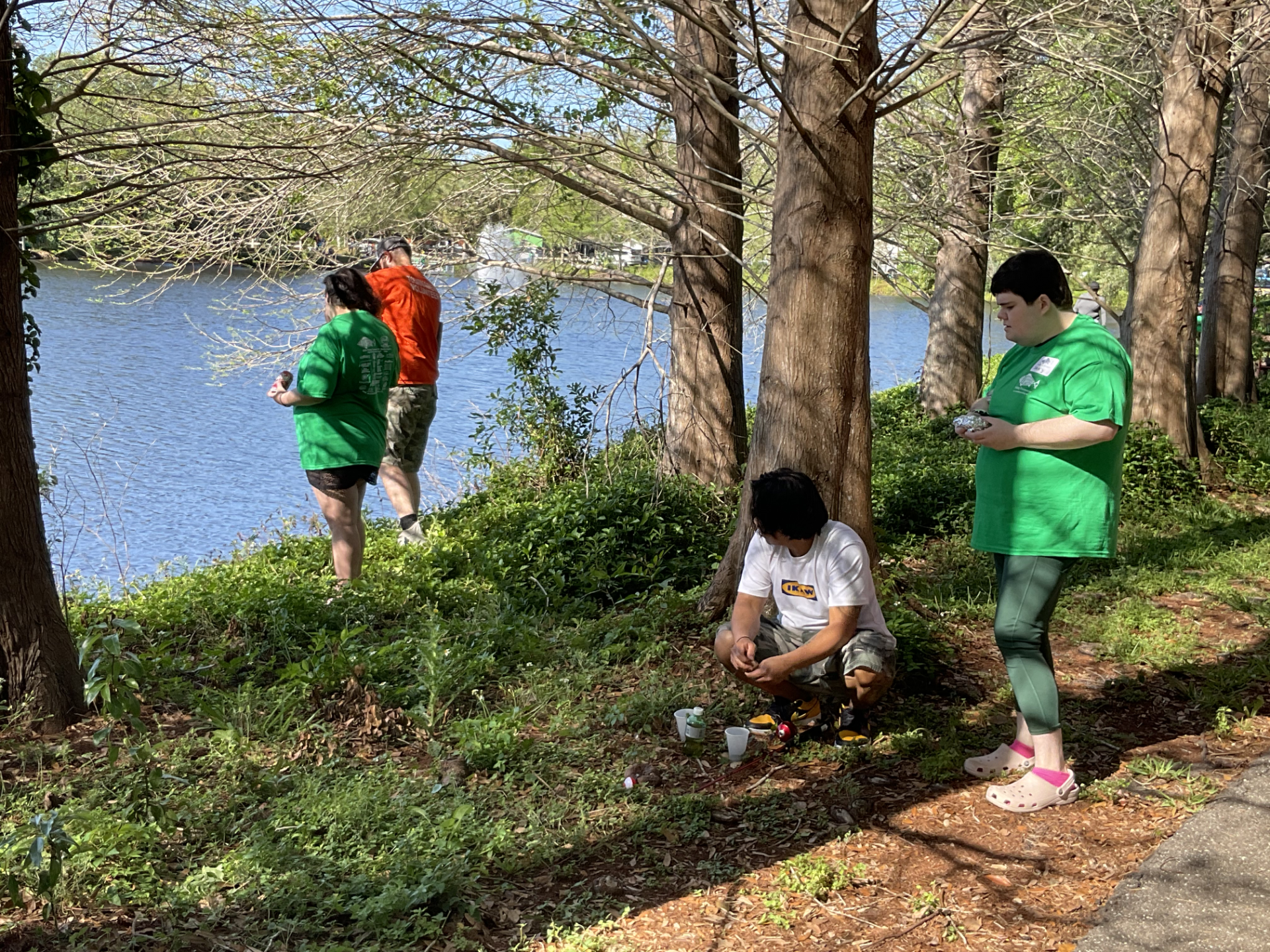 Get the worm on the hook