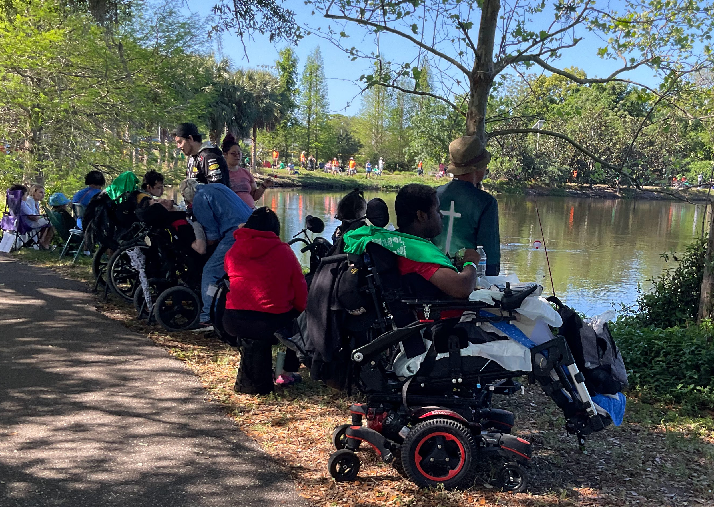Outdoor enjoyment fishing