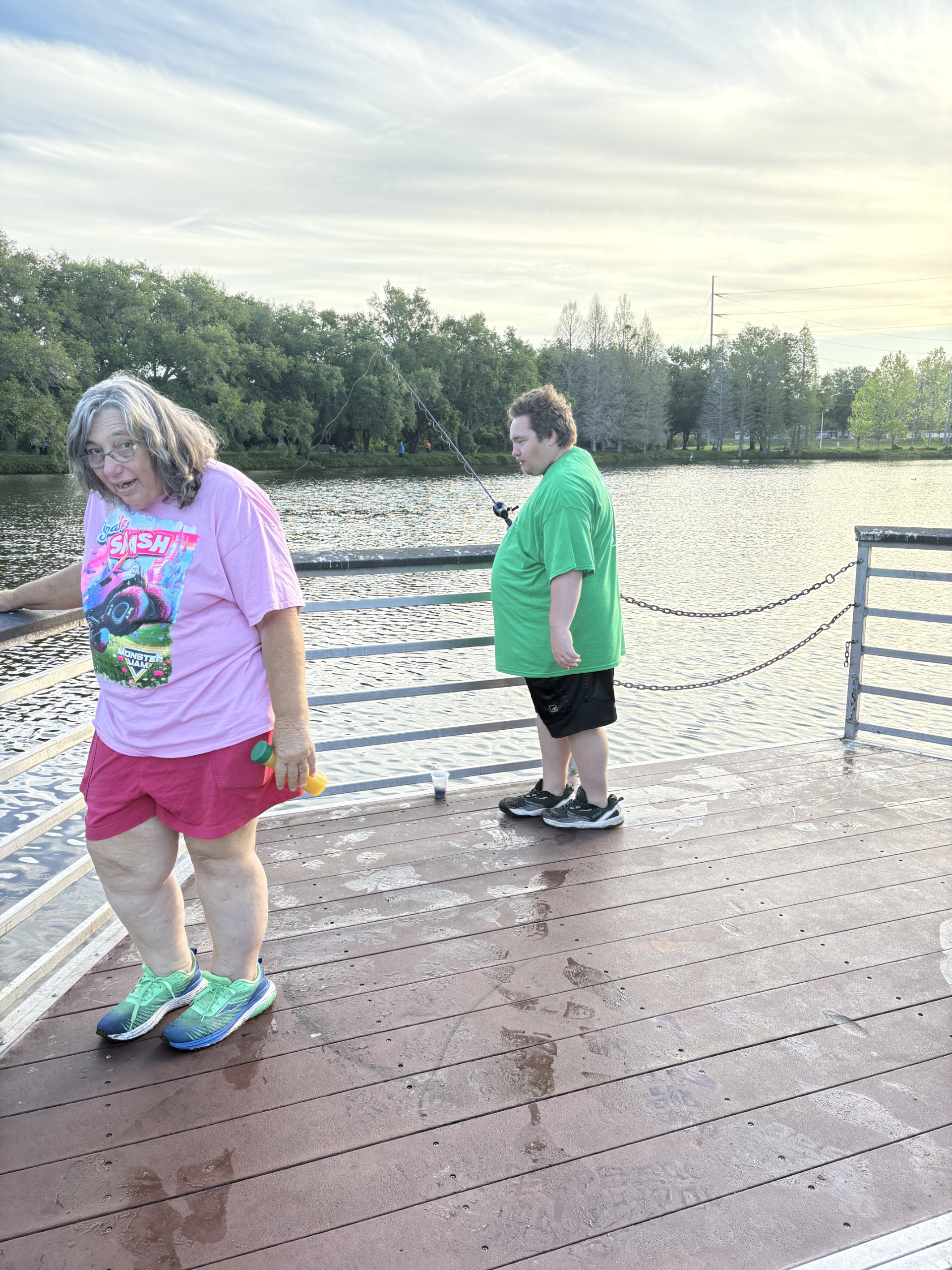 Waiting patiently for that first bite