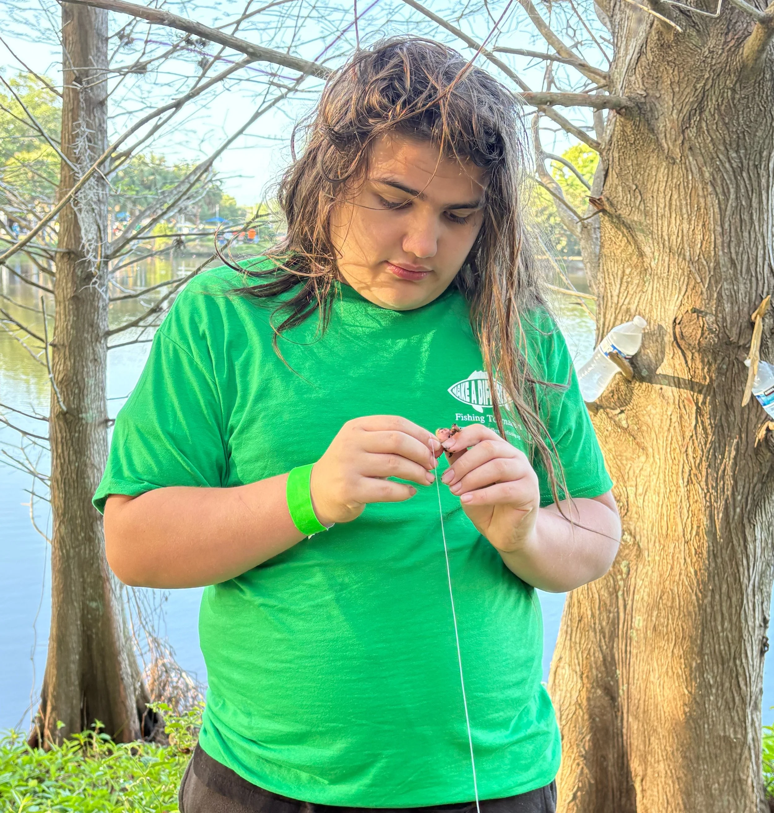 Getting that worm on