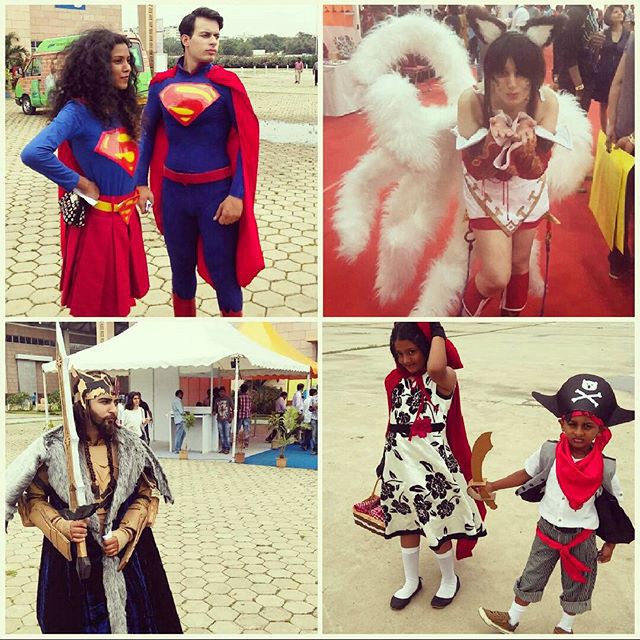 The best part of Comic Con is being able to dress up as your favorite super heroes and characters.