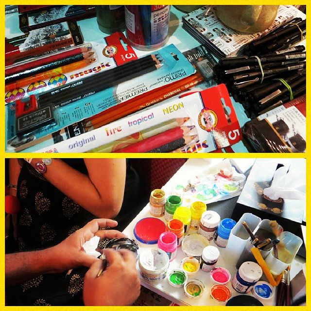 We were fully stocked to help people coming to our stall get the perfect look.