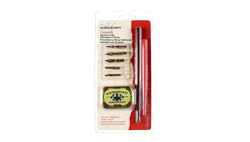 Drawing & Mapping Dip Pen & Nib Set